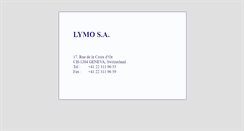 Desktop Screenshot of lymo.com